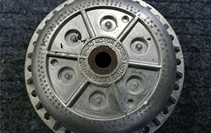 金屬電機激光標識方案，光纖激光打標機