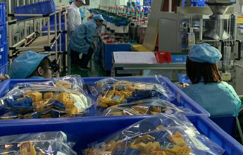 豫昶玩具包裝袋二維碼噴碼機在線噴印
